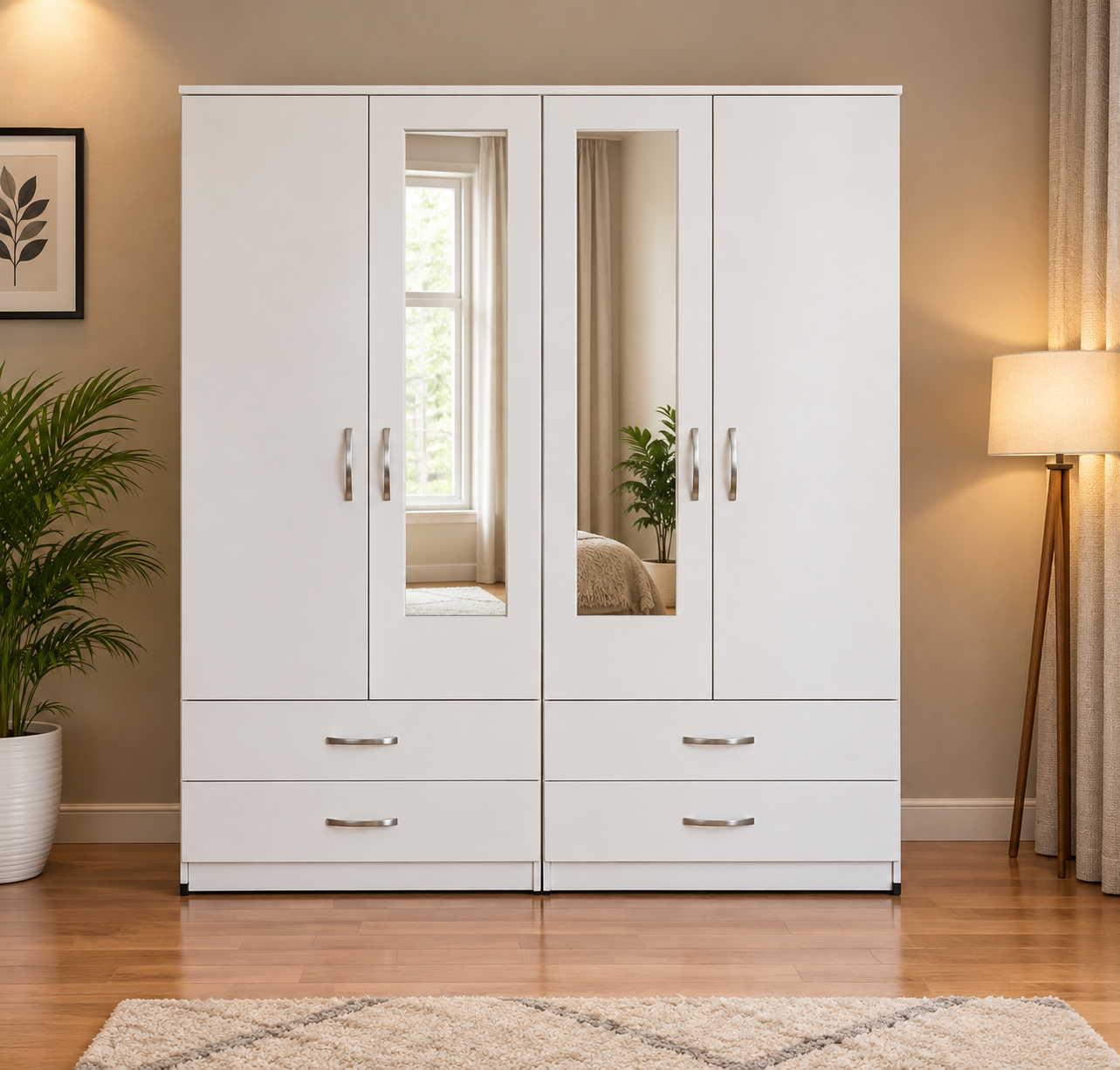 Fitted Mirrored Wardrobes — Zaffi Interior